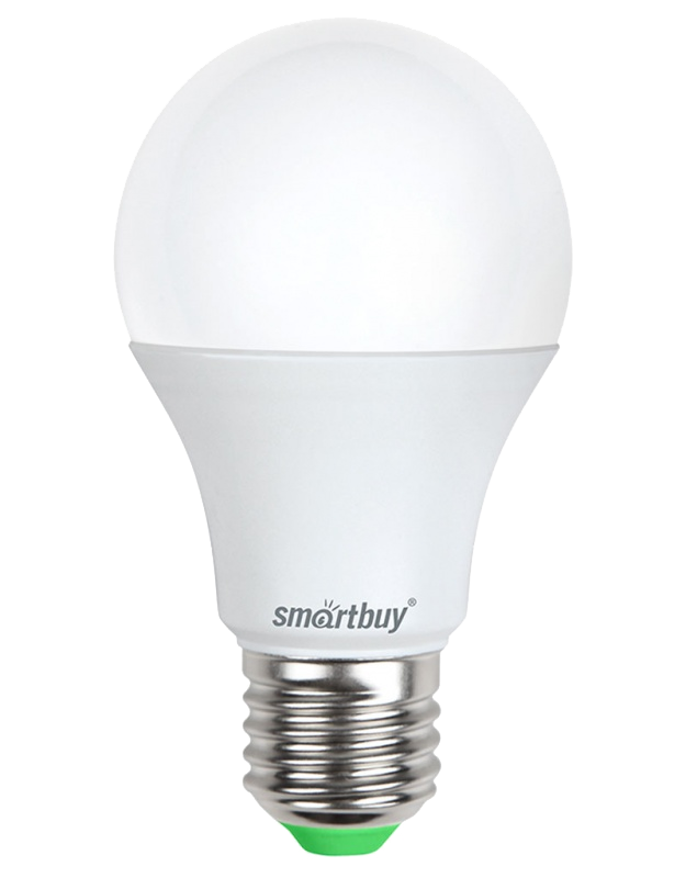 Лампа LED A60 Smartbuy, Е27, 7 Вт / 60 Вт, 4000 К, холодно-белая