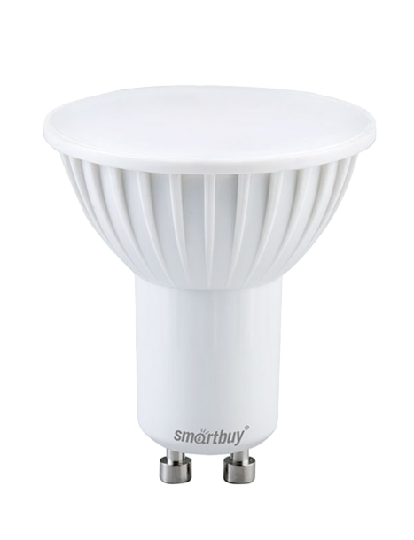 Лампа LED MR16 Smartbuy, Gu10, 3 Вт / 30 Вт, 4000 К, холодно-белая