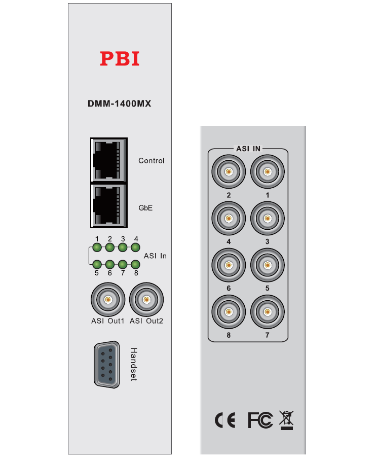 Мультиплексор DMM-1400MX-30 PBI