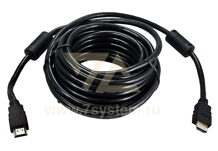 Шнур HDMI - HDMI GOLD Rexant, с фильтром, 10 м