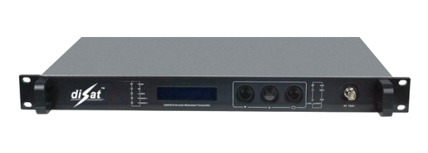 Передатчик оптический 1550 нм OT1550E-2-3M diSat, 2 x 3 дБм, SNMP, внешняя модуляция