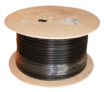 Кабель RG-11M Digiflex, с тросом 1.83 мм, черный, 305 м