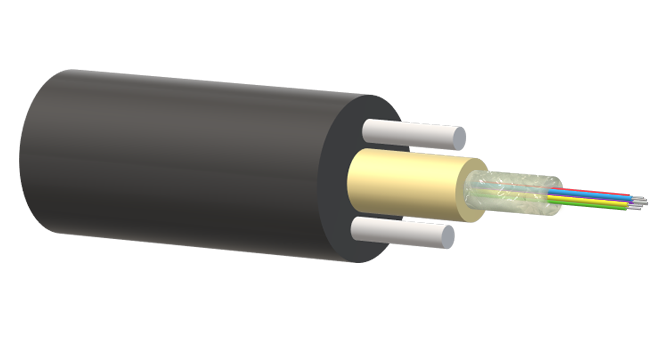 Кабель оптический X-Line ADSS, 8 волокон G.652, 3 кН, 3 км на барабане